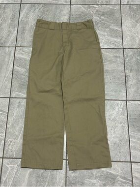 Dickies 874 Women’s Cropped Original Fit Khaki Work Pants